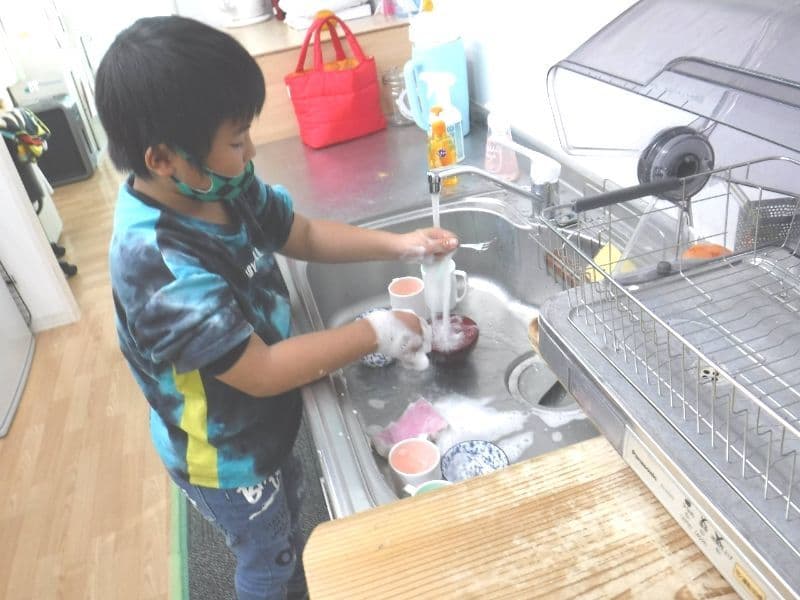 食器手洗い
